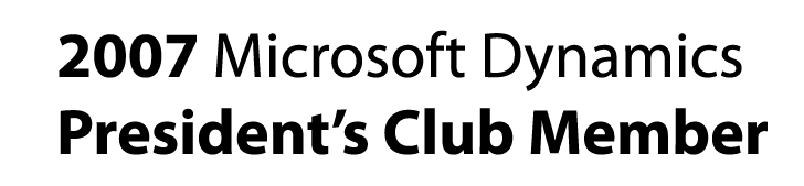 Microsoft Dynamics President's Club